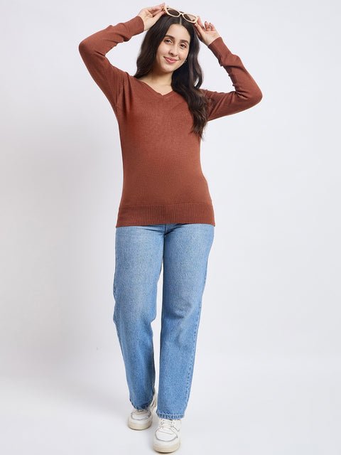 Madame Designer Tan Sweater