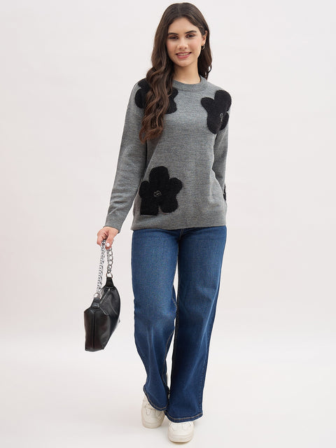 Madame Grey Knitted Sweater