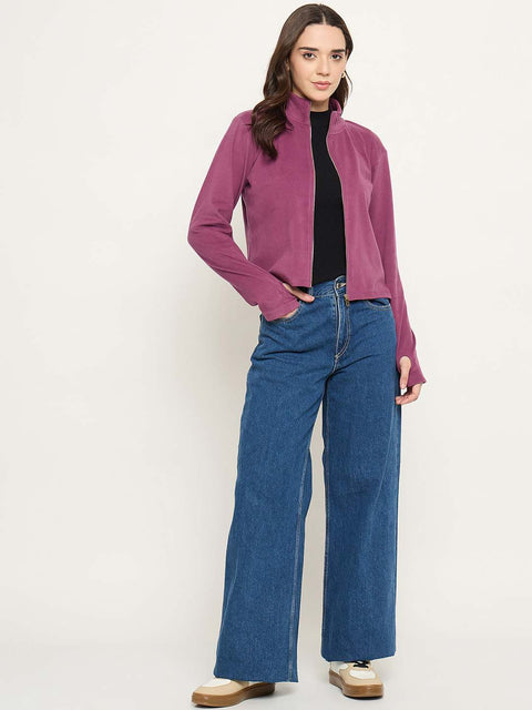 Madame Plum High Neck Top