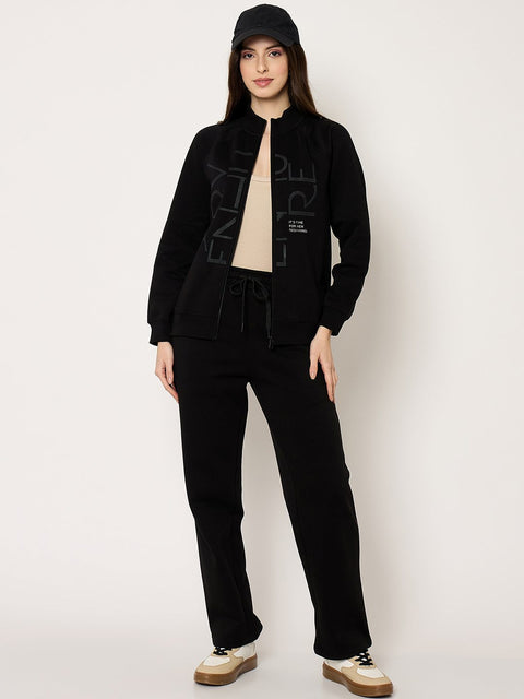 mSECRET Black Fleece Trackbottom