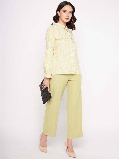 Madame Lime Green Trouser