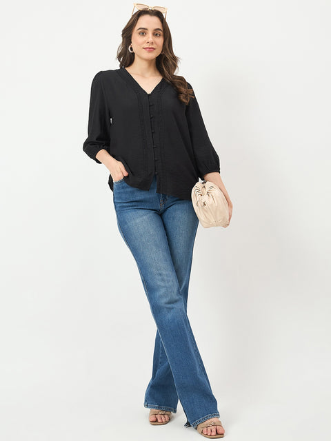 Madame Black Rayon-Blend Cami Top