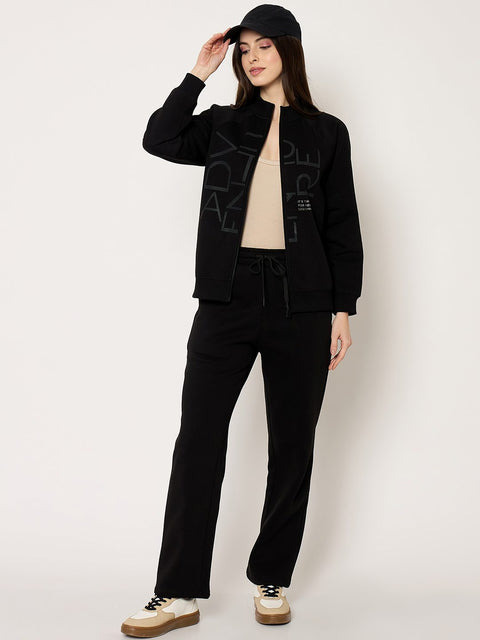 mSECRET Black Cotton Night Suit