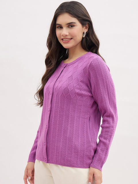 Madame Mauve Self Designed Cardigan