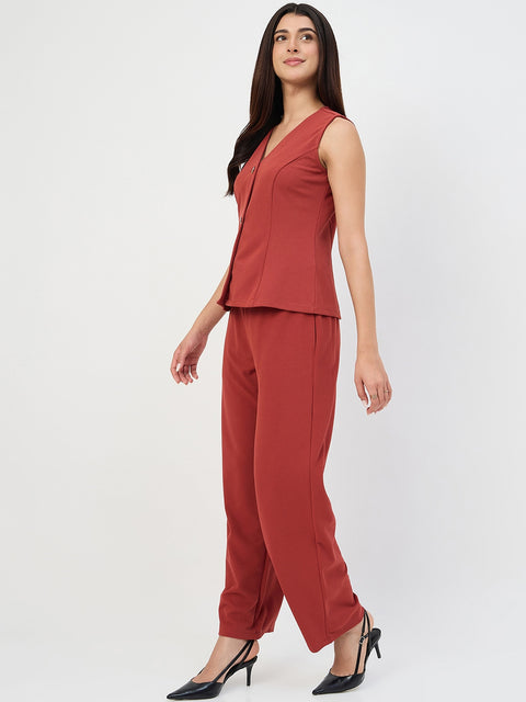 Madame Rust Vestcoat Co-ord Set