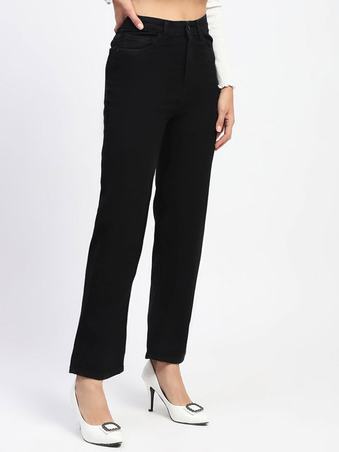Madame Black Straight Fit Denim
