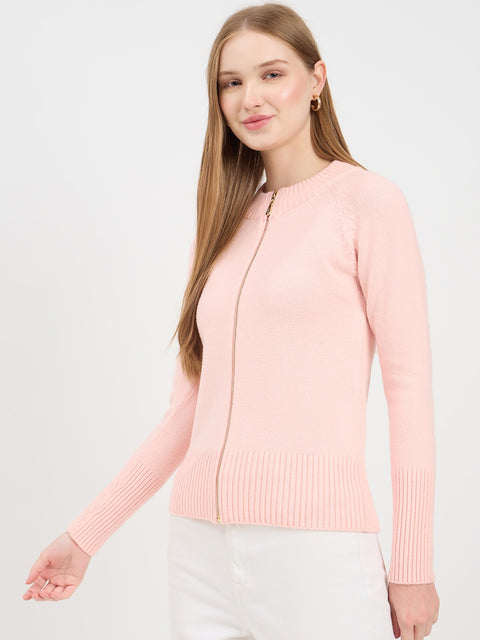 Madame Designer Peach Sweater