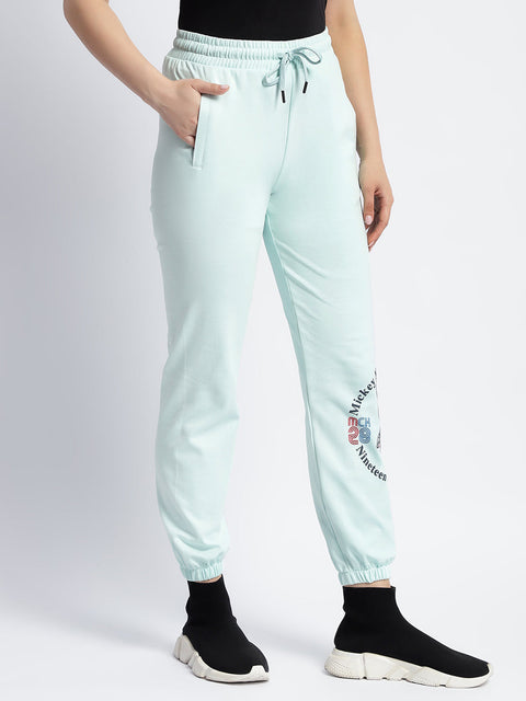 mSECRET Disney Print Sky Blue Jogger Track Pants