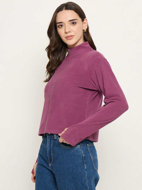 Madame Plum High Neck Top