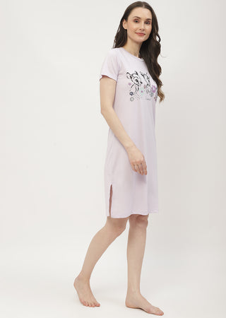 mSECRET Disney Bambi Print Baby Pink Nightdress