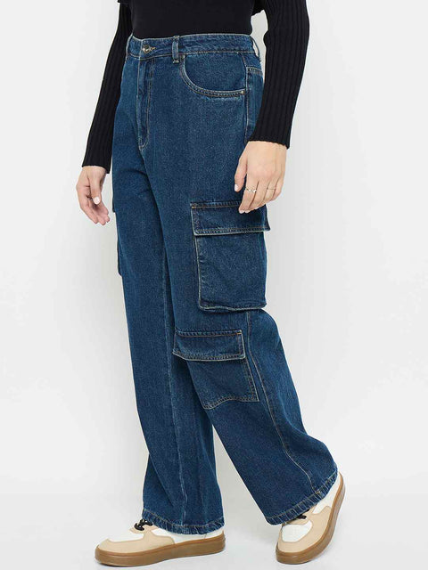 Madame Dark Blue Cargo