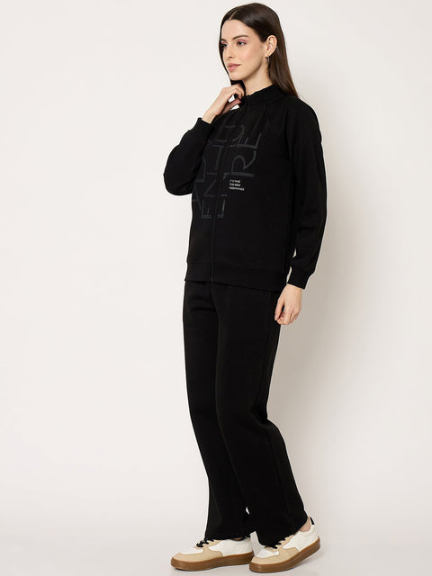 mSECRET Black Cotton Night Suit