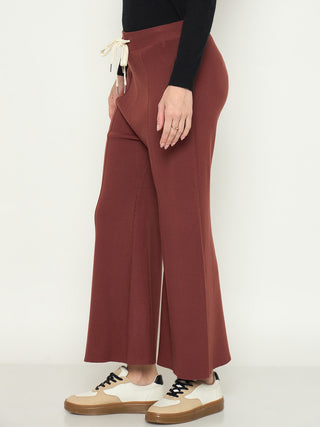 Madame Rust Colour Wide Leg Bottoms