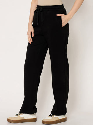 mSECRET Black Fleece Trackbottom