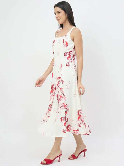 Madame Off-White Stretch Bodycon Dress