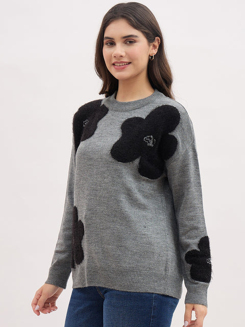 Madame Grey Knitted Sweater
