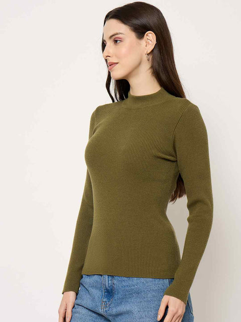 Madame Viscose Blend Green Skeeve