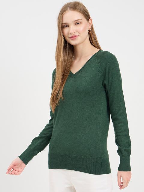 Madame Designer Bottle Green Sweater