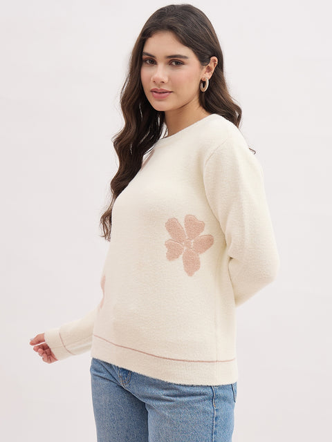 Madame Beige Knitted Sweater