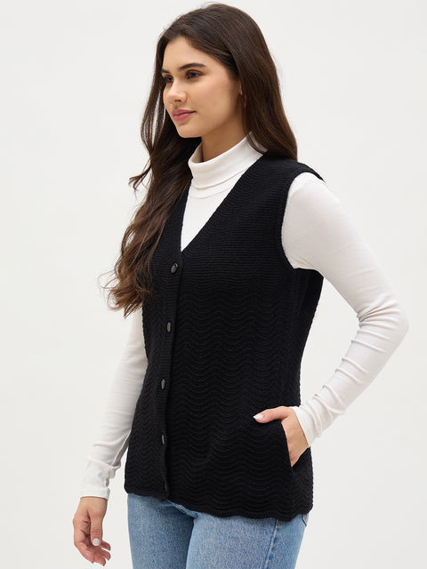 Madame Black Cardigan
