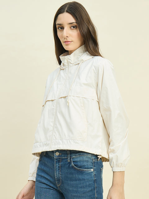 Madame Beige Hooded Jacket