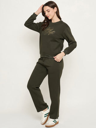 mSECRET Bottle Green Nightsuit