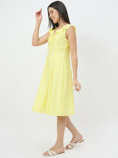 Madame Lemon Rayon-Blend Dress