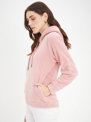 Madame Solid Blush Sweat-Shirt