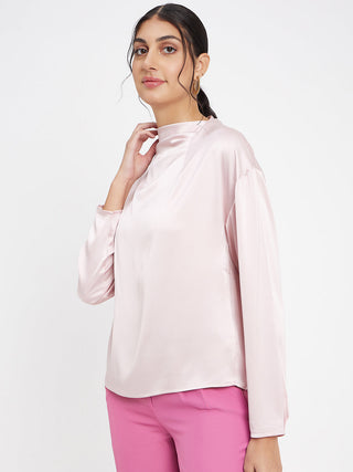 Madame Solid Pink Top