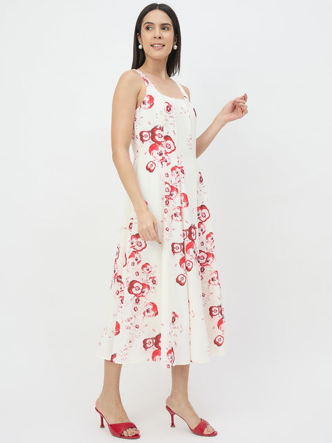 Madame Off-White Stretch Bodycon Dress