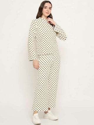 Madame Beige Knit Co-ord Set