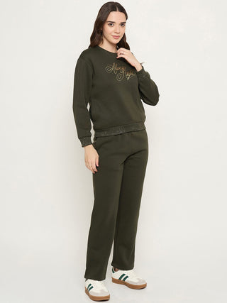 mSECRET Bottle Green Nightsuit