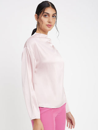 Madame Solid Pink Top