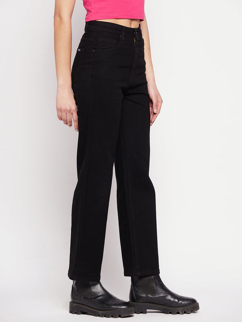 Madame Women Black Denim