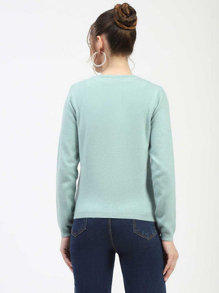 Madame Mint Button-Up Cardigan