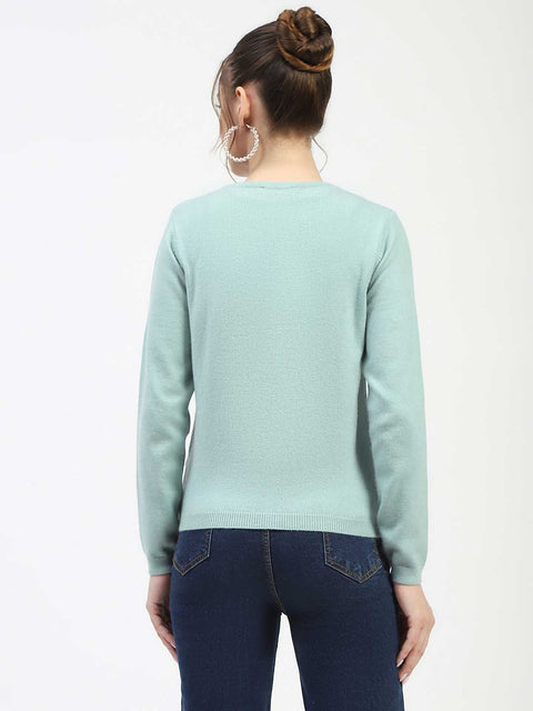 Madame Mint Button-Up Cardigan