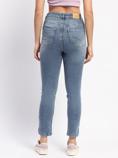 Madame Straight Fit Light Blue Denim