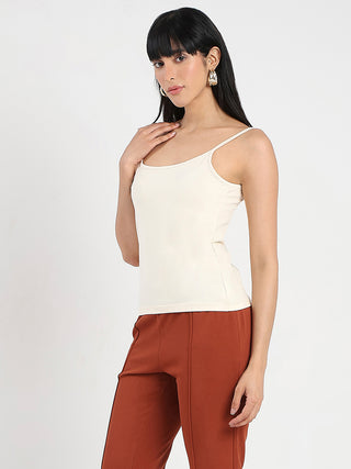 Madame Beige Rayon Blend Top