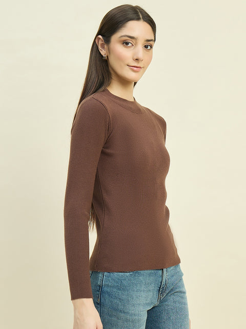 Madame Brown Viscose Blend Skeeve