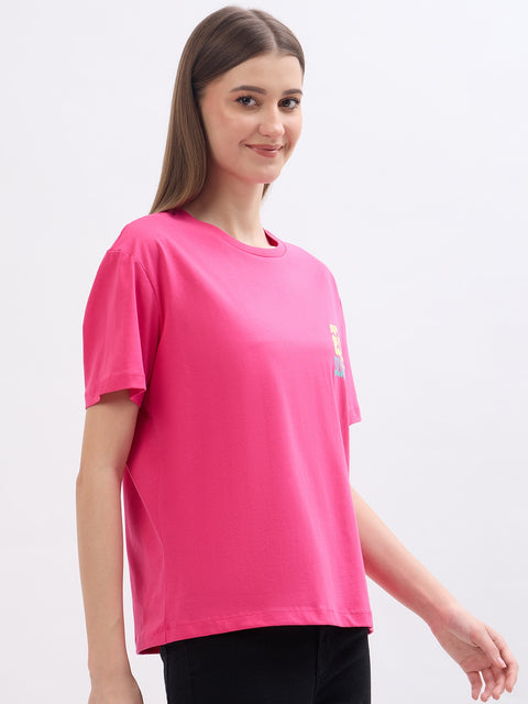 Madame Graphic Print Cotton T-Shirt