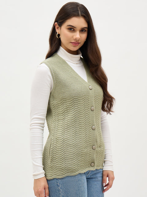 Madame Green Cardigan