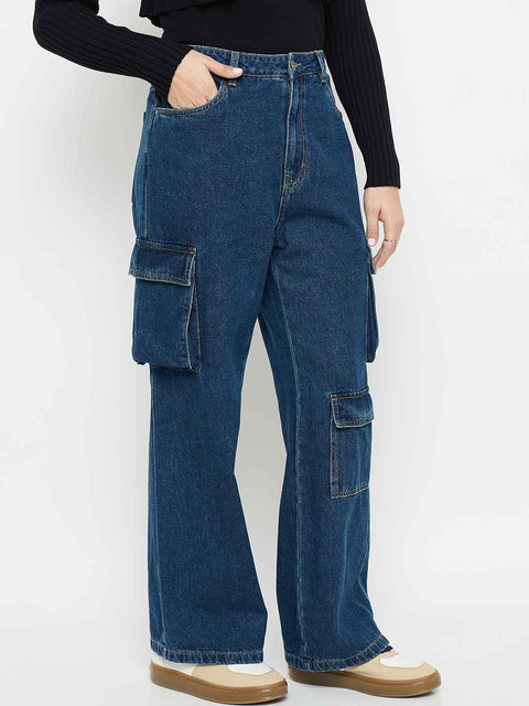 Madame Dark Blue Cargo