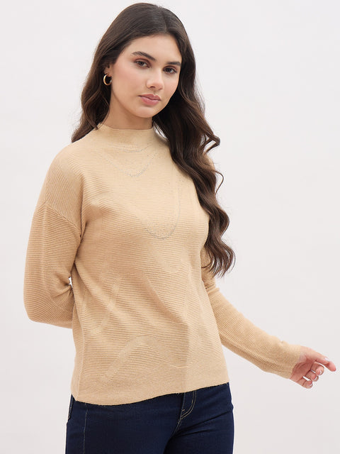 Madame Brown Self Designed Knit Top