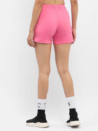 mSECRET Typography Pink Running Shorts