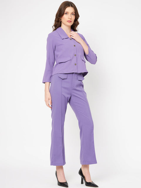 Madame Purple Plazo