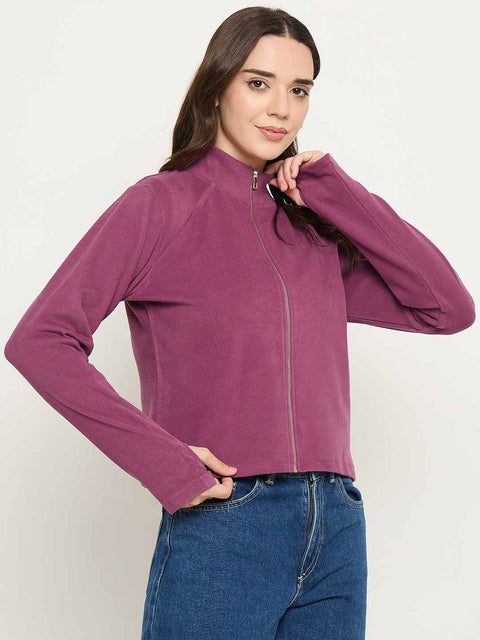 Madame Plum High Neck Top