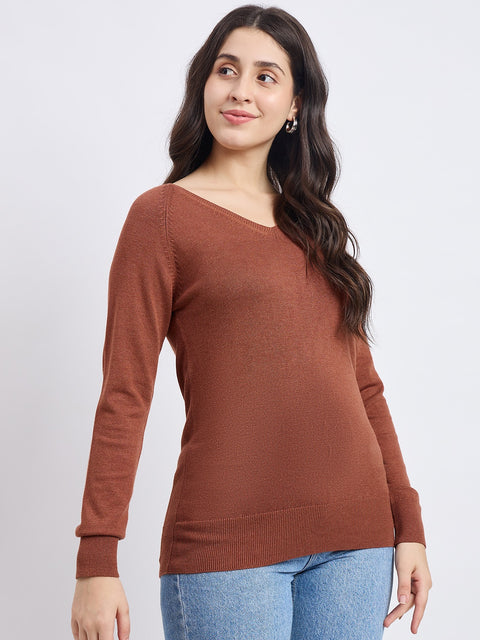 Madame Designer Tan Sweater