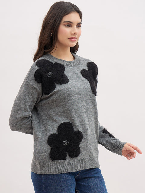 Madame Grey Knitted Sweater