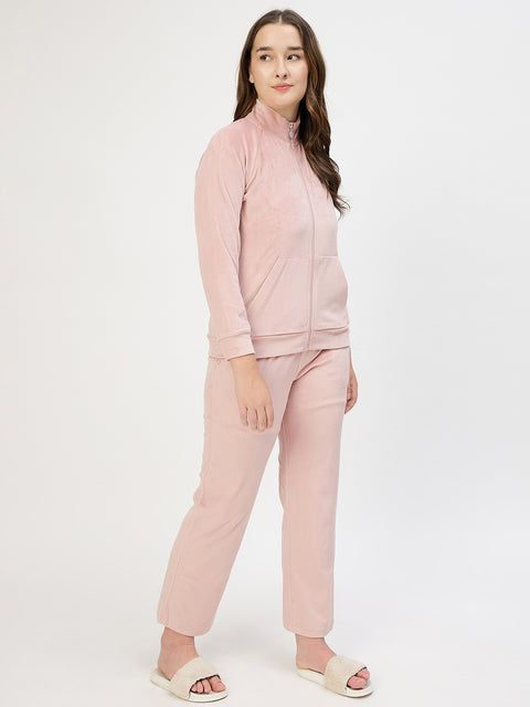 mSECRET Pink Mock Night Suit