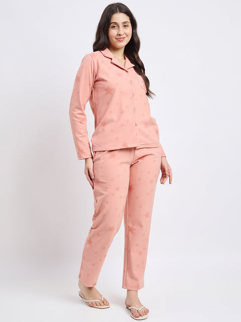 mSECRET Brick Printed Nightsuit